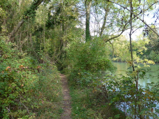 Canal de Chalifert towpath in Meaux, a way to feed your wanderlust with Paris hidden treasures. (Image © Annabel Simms.)