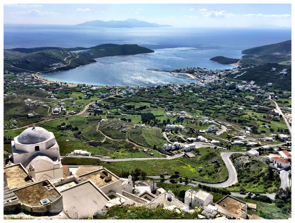 The Chora, the original capital of Serifos inspires wanderlust to visit this tiny Greek island in the Cyclades. (Image © Joyce McGreevy)