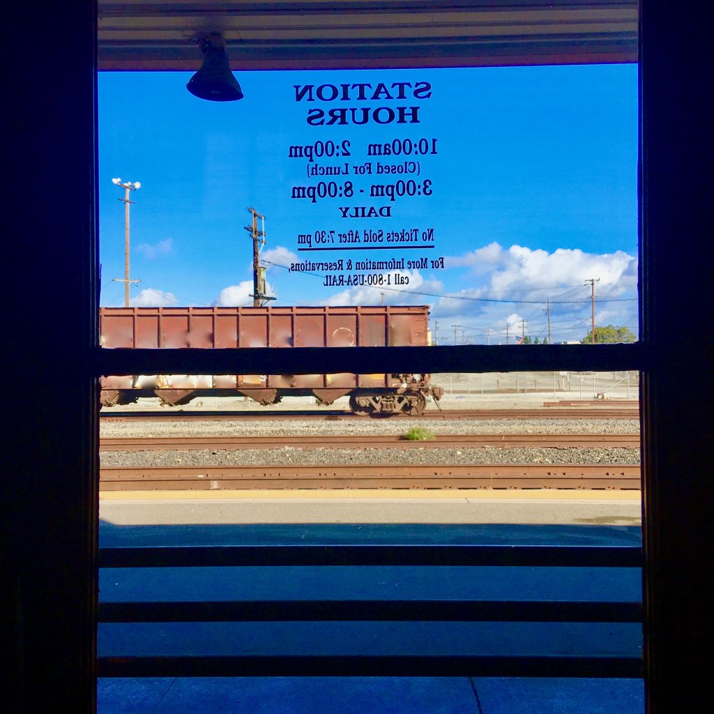 The Amtrak Station in Salinas, California leads to aha moments, thanks to Trails & Rails, a partnership with the National Park Service. (Image © Joyce McGreevy)