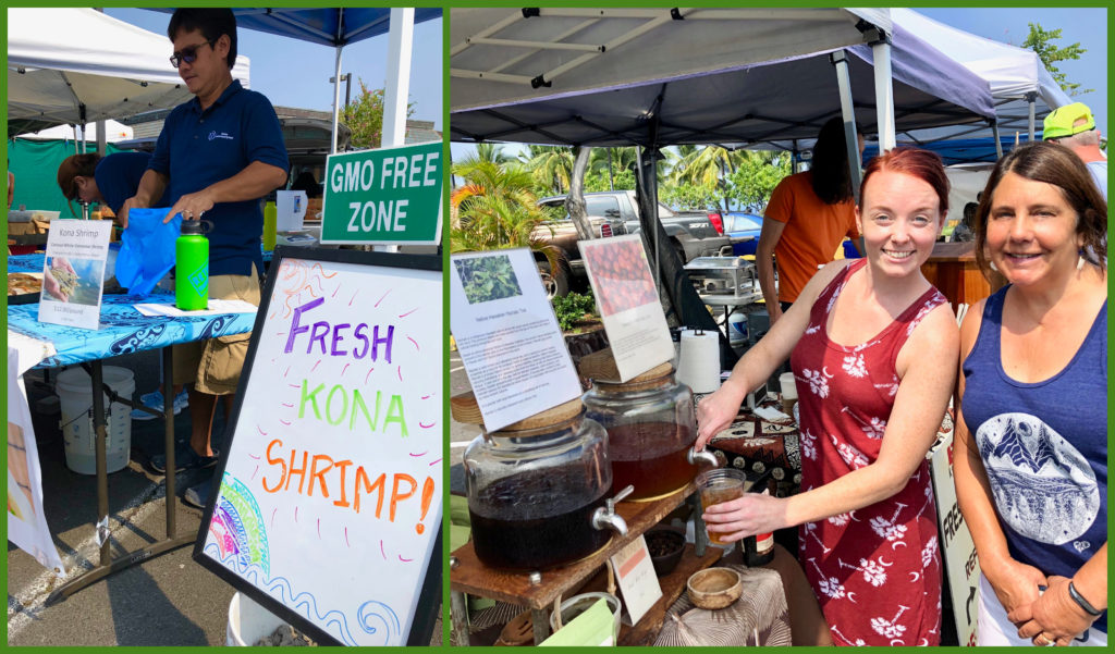 Keauhou Farmers Market on the Big Island of Hawaii reflects the variety of U.S. farmers markets. (Image © John McGreevy/Molly McGreevy)