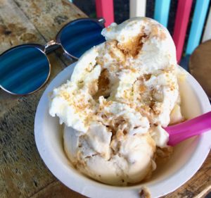 Sunglasses and ice cream in New Zealand remind a writer that travel tips and travel advice don’t outrank personal travel discoveries. (Image © Joyce McGreevy)