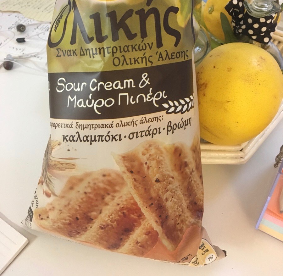 A bag of chips in Athens reminds a writer that travel tips and travel advice don’t outrank personal travel discoveries. (Image © Joyce McGreevy)