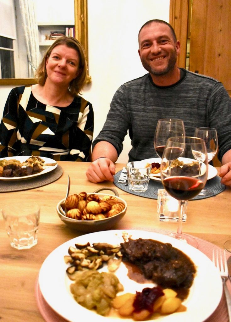 Bilingual travel guides and food bloggers Annemieke Demuynck and Filip Bil live in Bruges, Belgium. (Image © Joyce McGreevy)