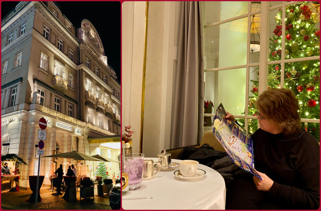The Hotel Fürstenhof Leipzig is the perfect setting for a traveler with winter wanderlust, close to one of Germany’s most traditional Christmas markets, the Leipziger Weihnachtsmarkt. (Image © Joyce McGreevy)