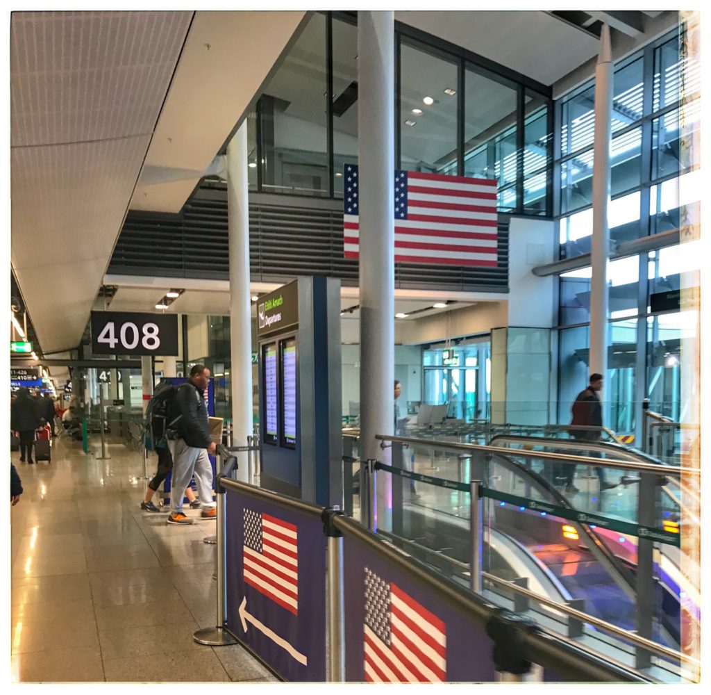 Dublin International Airport, Ireland prompts a favorite travel tip: You can clear U.S. Customs before you board. (Image © Carolyn McGreevy) 