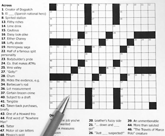 first new york times crossword editor crossword clue