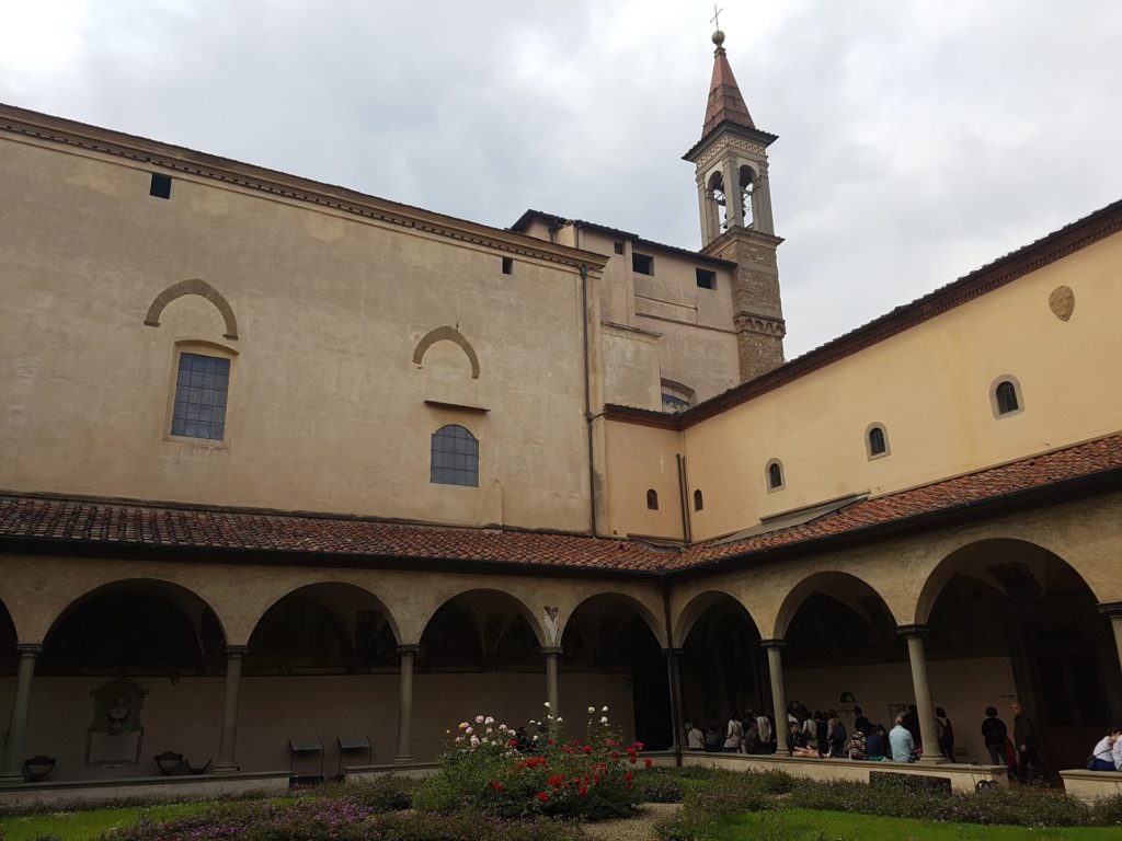 The San Marco convent and museum in Florence that evokes the forgotten artists of the Italian Renaissance who are part of Italy's artistic heritage. [image in the public domain]