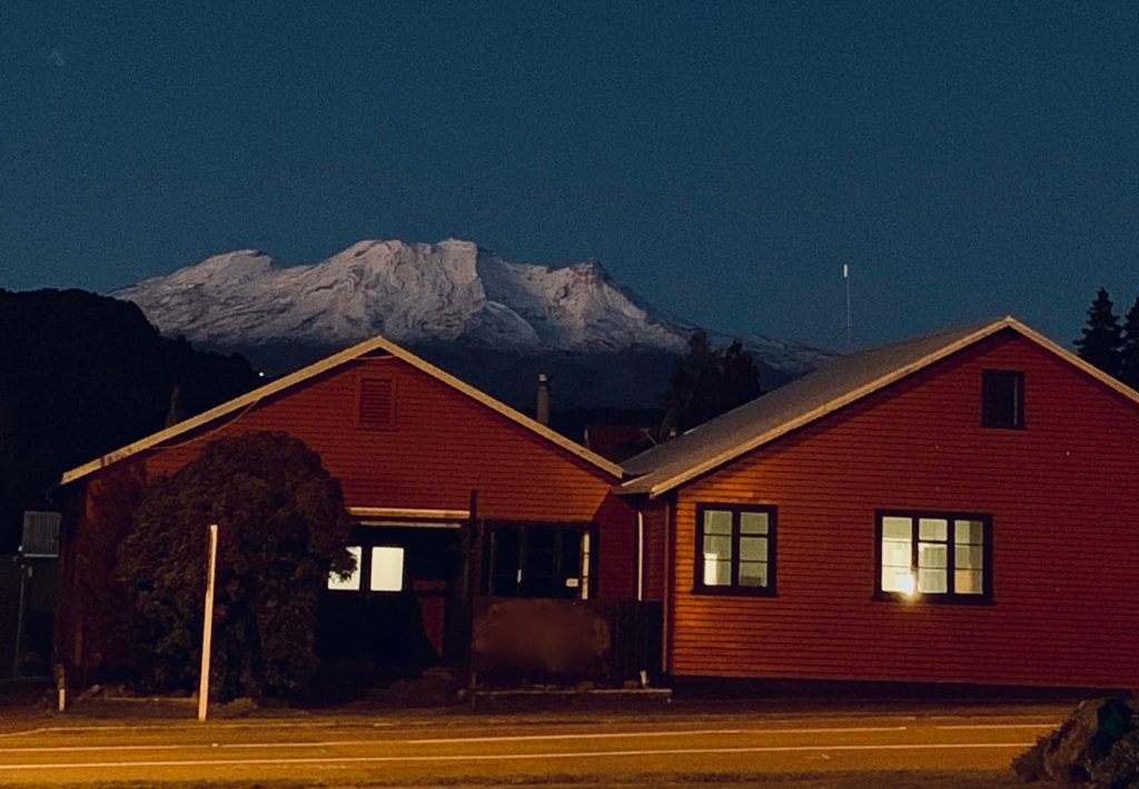 Mt Ruapehu, New Zealand shows what inspired Edmund Hillary to climb Mt Everest and explore the coolest place on earth, Antarctica. (Image © Joyce McGreevy)