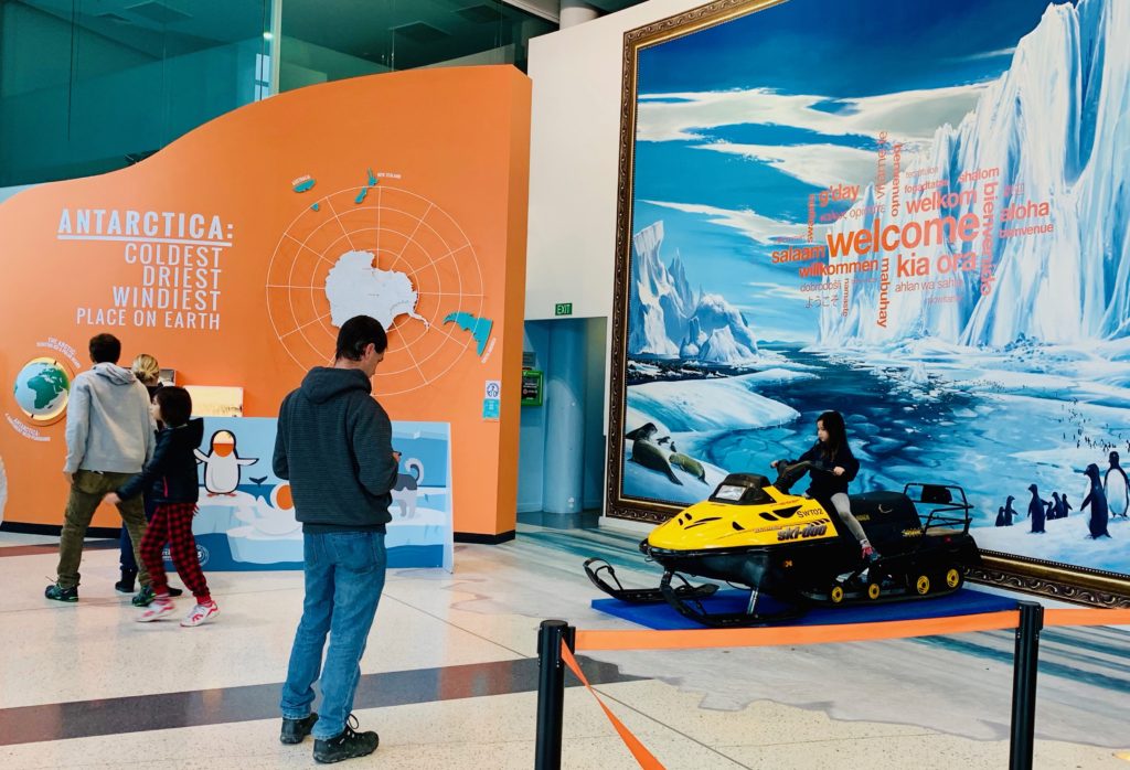 The International Antarctic Centre, in Christchurch New Zealand is the only specialized Antarctic attraction in the world. (Image © Joyce McGreevy)