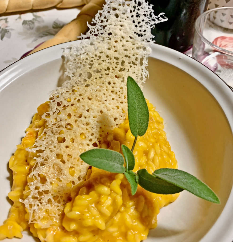 Risotto reminds a remote learner that making math connections across cultures like ancient Rome can add up to tasty dividends. (Image © Joyce McGreevy)