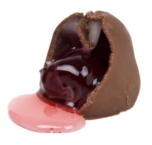 chocolate-covered cherry, showing the cultural traditions of chocolate for National Chocolate-Covered Anything Day. (Image from PxHere.)