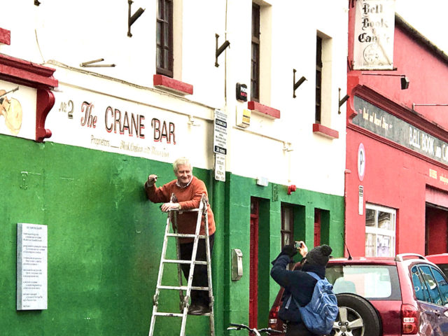 Crane Bar in Galway evokes memories celebrated with cultural authenticity on St Patrick’s Day in Ireland. (Image © Joyce McGreevy)