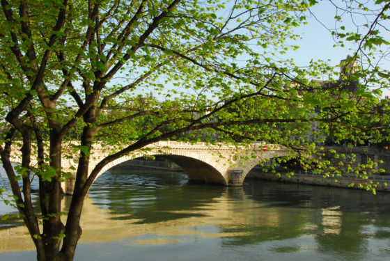 Pont Louis Philippe in Paris, France, a twinned city with Rome, showing the importance of twin towns and sister cities around the world. (Image © Meredith Mullins.)