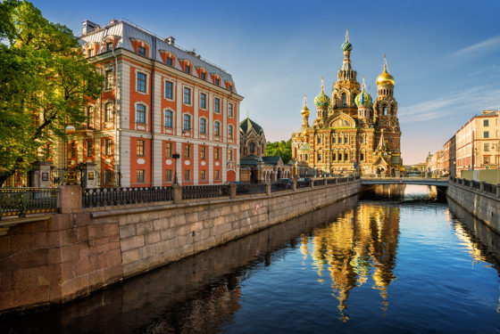 View of Saint Petersburg, Russia, showing the importance of twin towns and sister cities around the world. (Image © Yulenochekk/iStock.)