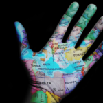 Hand painted with countries from a portion of the globe, symbolizing different cultures. (Image © Pete Linforth/Pixabay)